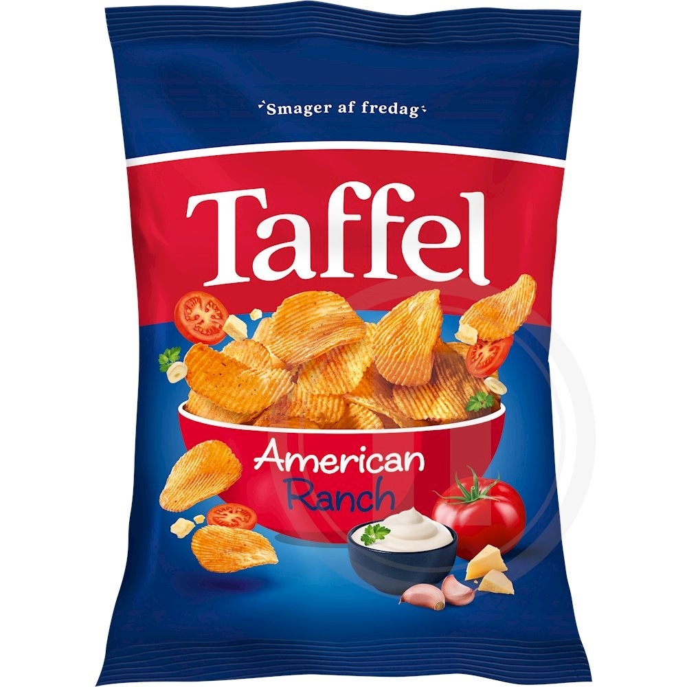 American Ranch chips fra Taffel – Leveret med nemlig.com