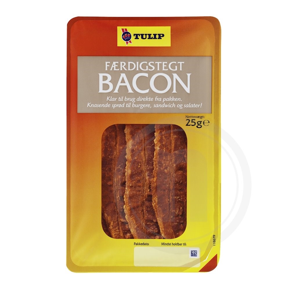 Bacon (færdigstegt) fra Tulip køb online hos