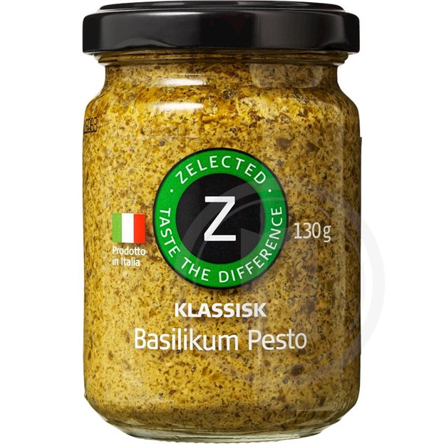 Basilikum pesto fra Zelected Foods – nemlig.com