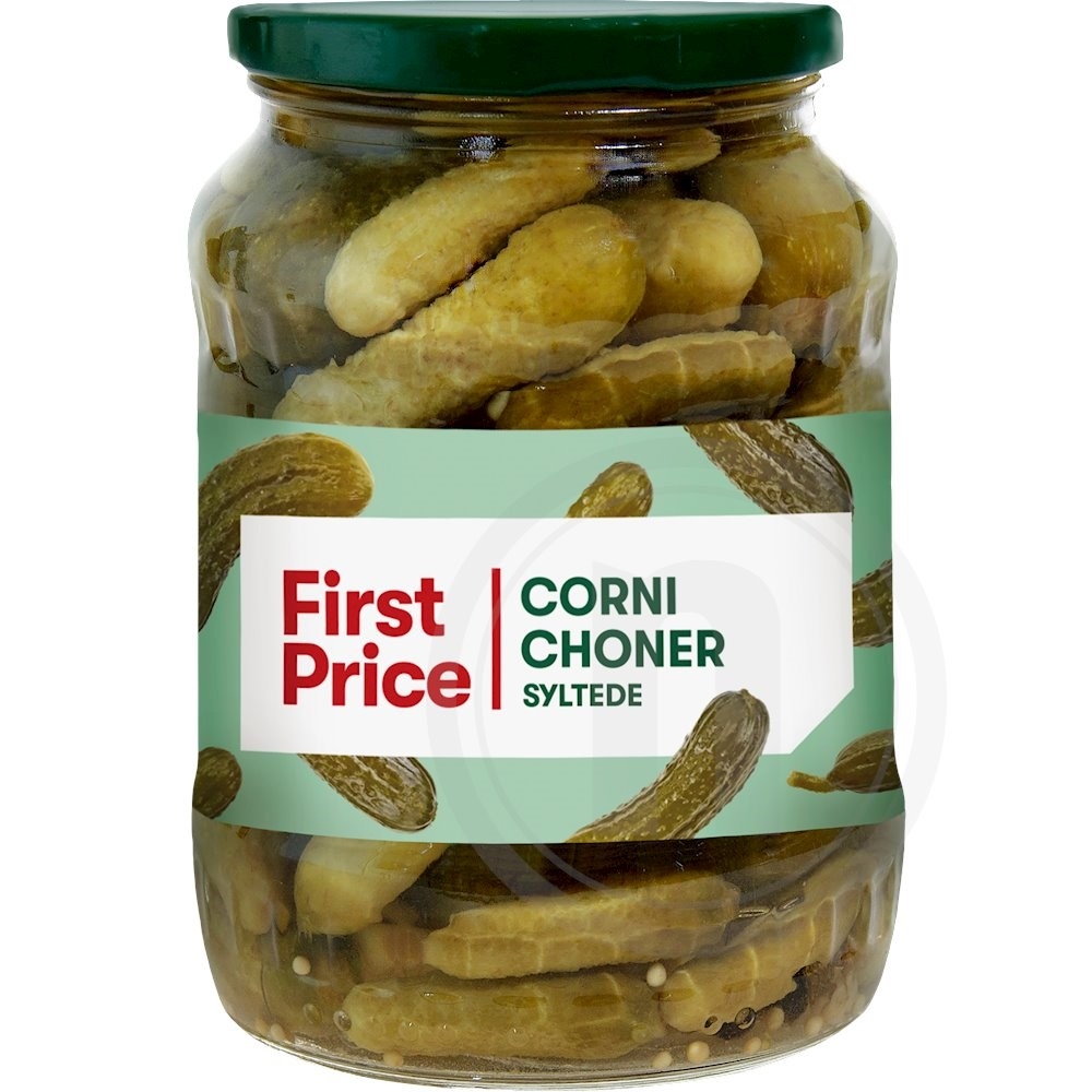 Cornichoner fra First Price køb online hos