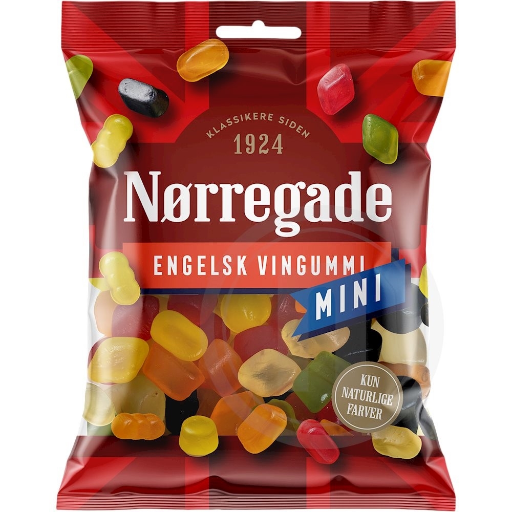 Charmerende Fremragende behagelig Engelsk vingummi (mini) til 35 fra Nemlig | Alledagligvarer.dk