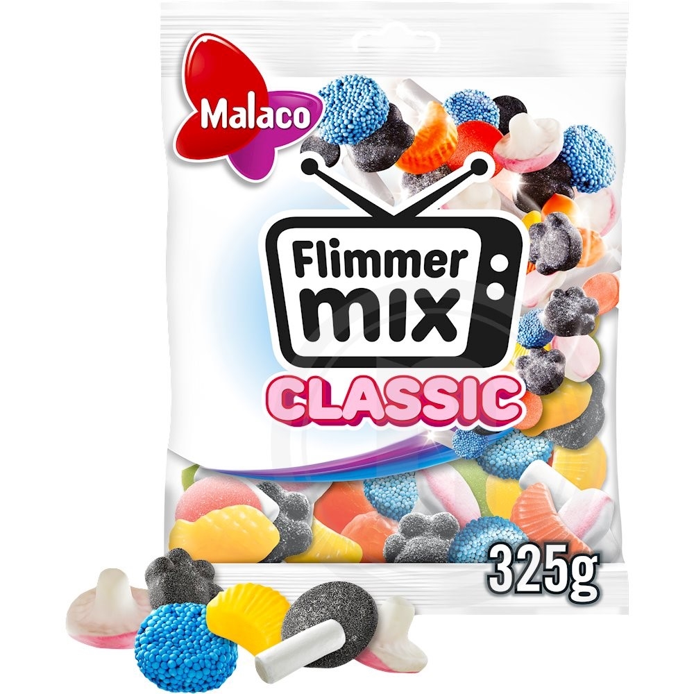 Flimmer Mix Classic Malaco – Leveret med nemlig.com