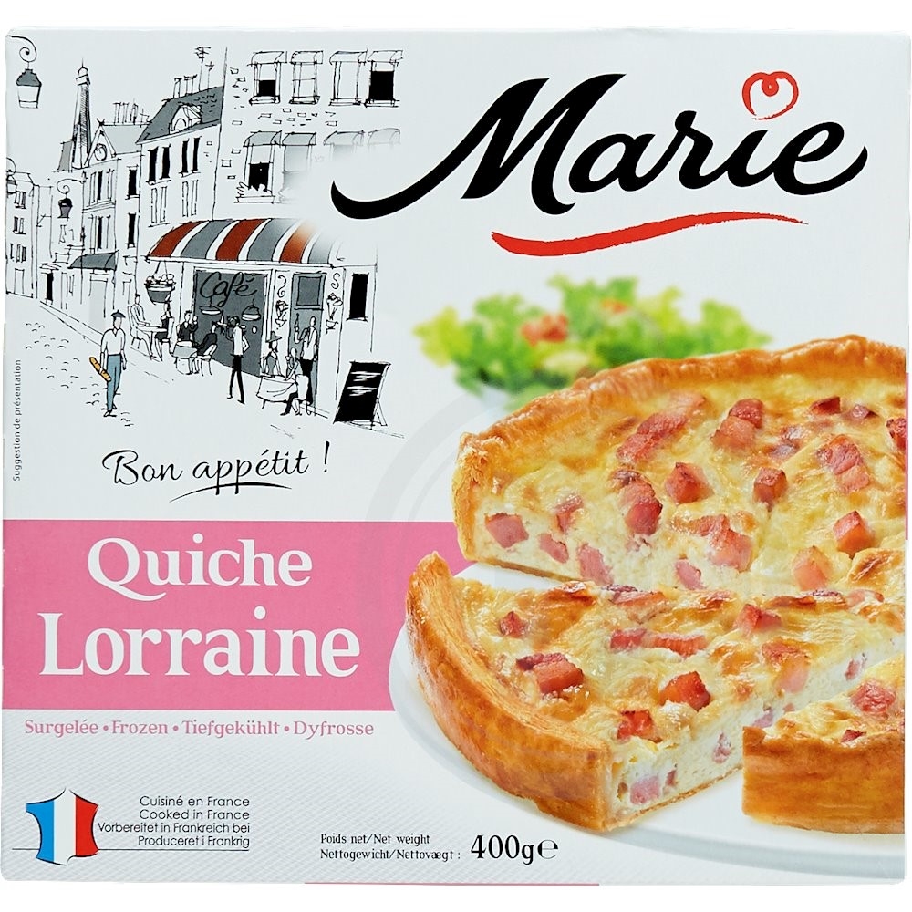 Fransk tærte m. fra Marie – køb online hos