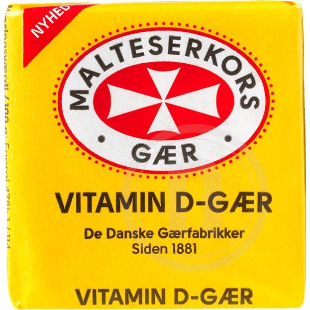 Gaer M Vitamin D Fra Malteserkorsgaer Kob Online Hos Nemlig Com