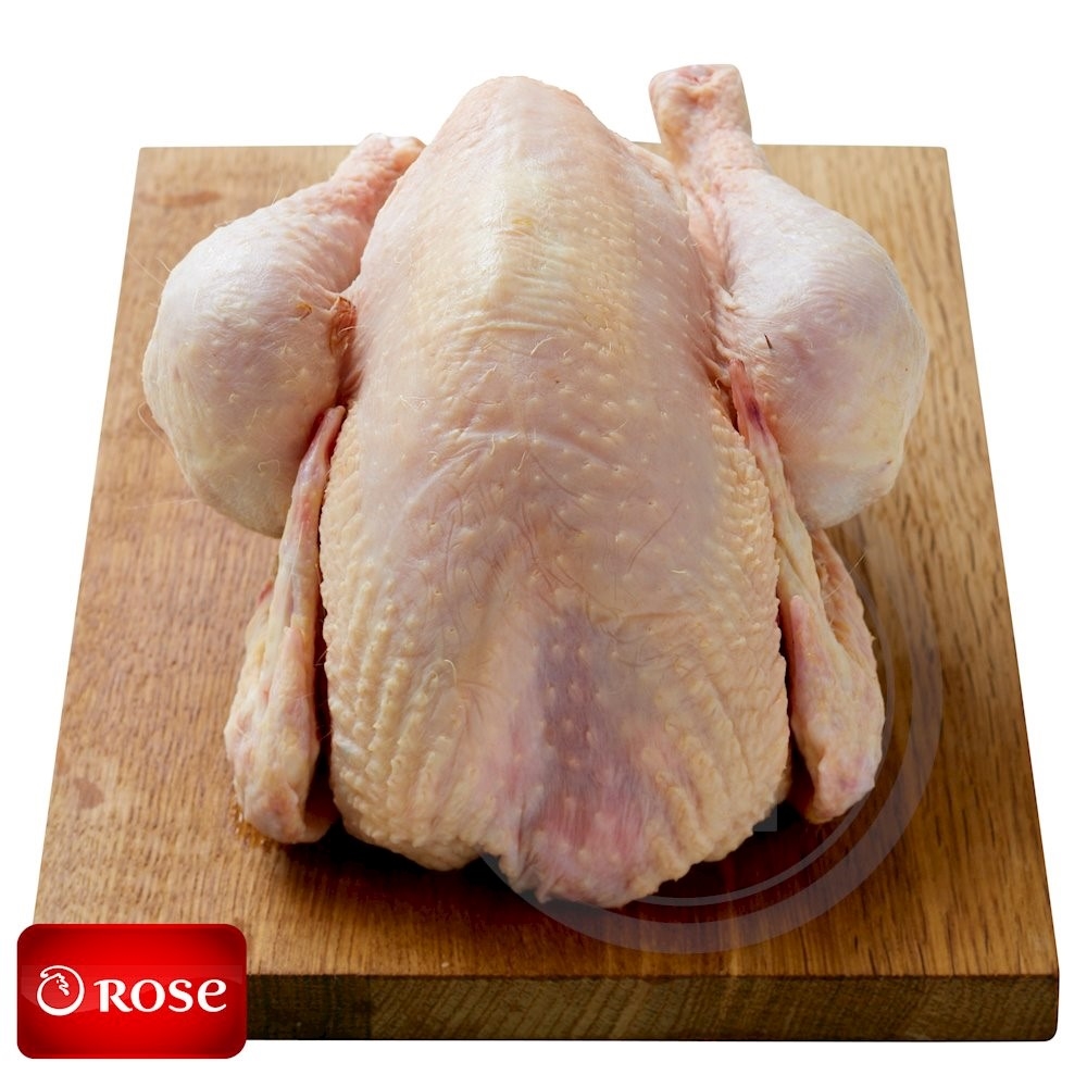 Hel kylling Leveret med