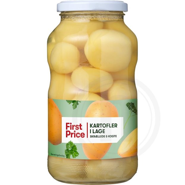 Kartofler i glas fra Price – Leveret med nemlig.com