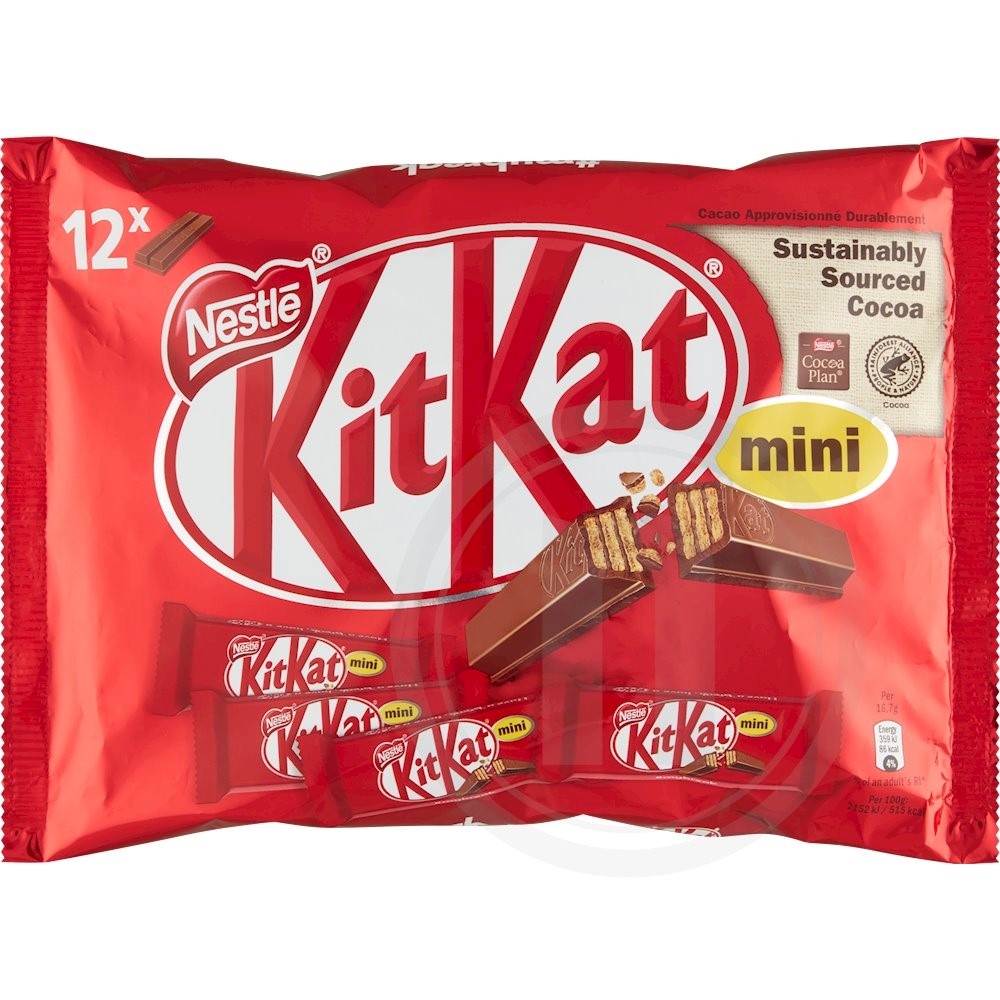 Konfrontere dræbe utilstrækkelig KitKat bars (mini) fra Nestlé – Leveret med nemlig.com
