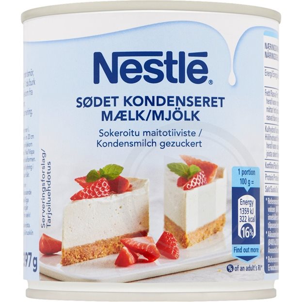 Krigsfanger Transistor Modig Kondenseret mælk (sødet) fra Nestlé – Leveret med nemlig.com