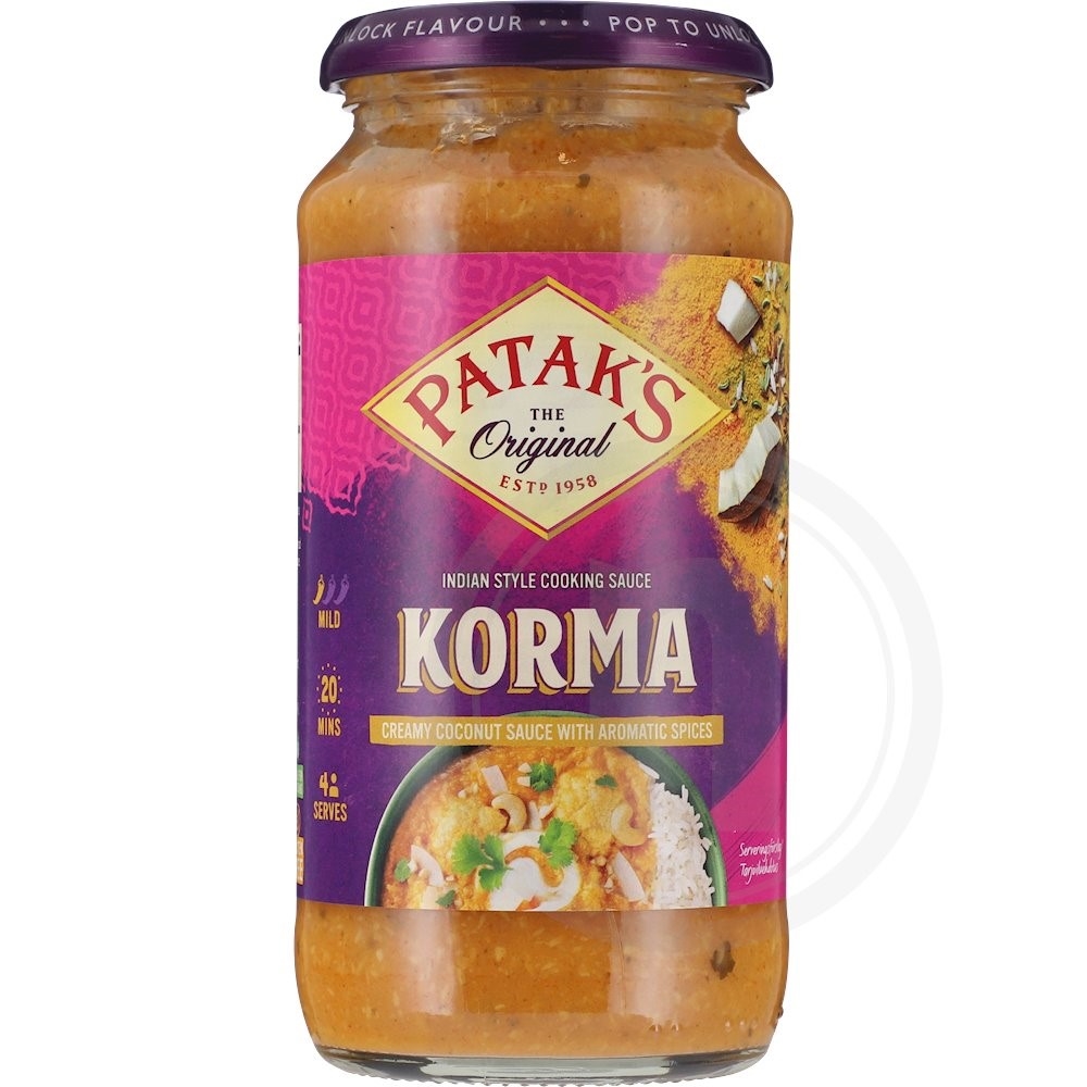 Korma sauce fra Pataks køb online hos