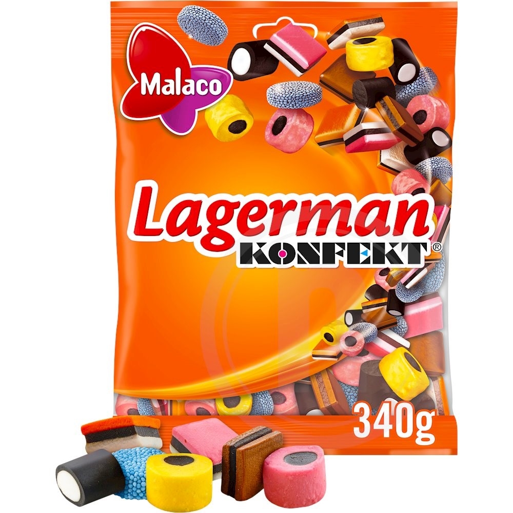 Lagerman konfekt Malaco – Leveret nemlig.com