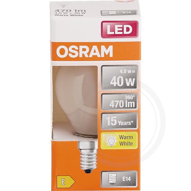 Fradrage mager kompas LED pære 4W ikke dæmpbar fra Osram – Leveret med nemlig.com