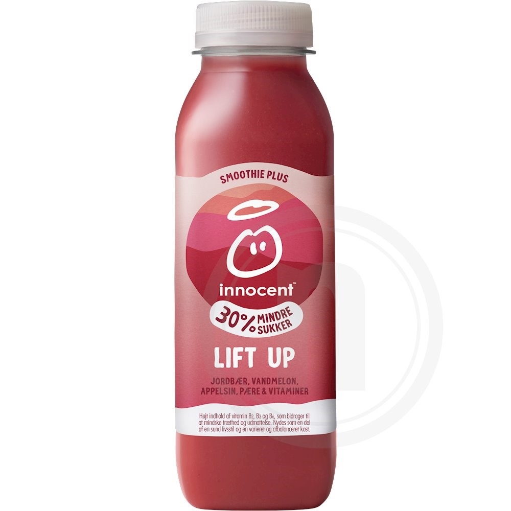 Lift Up smoothie fra Innocent – Leveret med 