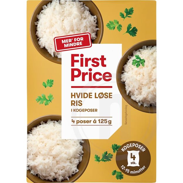 Investere stof fjende Løse ris i kogepose fra First Price – Leveret med nemlig.com