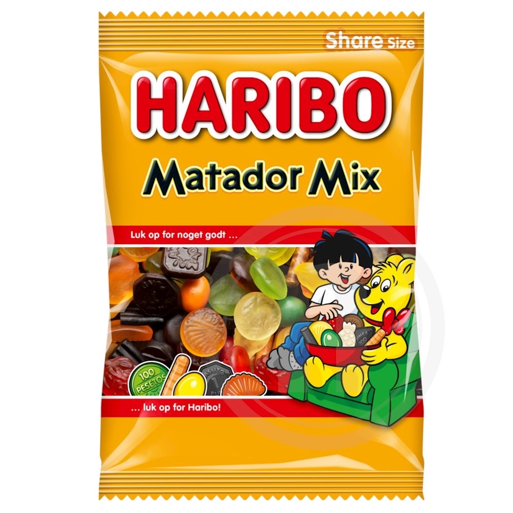Konserveringsmiddel Anvendelig golf Matador mix fra HARIBO – Leveret med nemlig.com