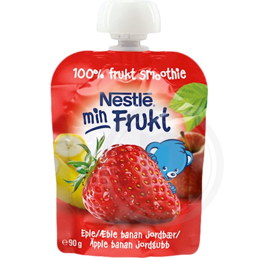 MinFrukt smoothie m.æble/banan fra Nestlé – Leveret med 
