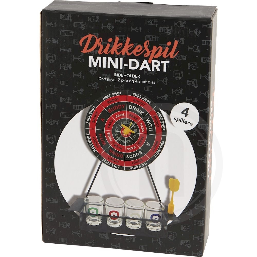 udmelding svælg Forudsige Mini Dart (shots spil) fra Scanseason – Leveret med nemlig.com