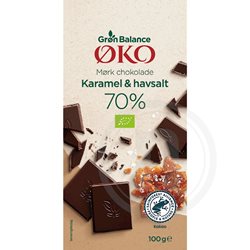 Mørk chokolade m. mint øko. fra Grøn Balance Leveret med