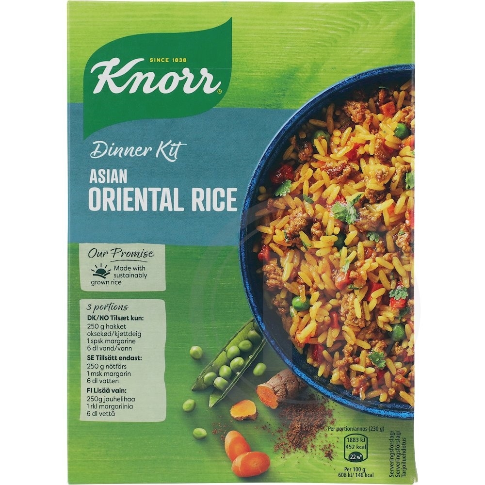 Orientalsk risret fra Knorr – køb online hos nemlig.com