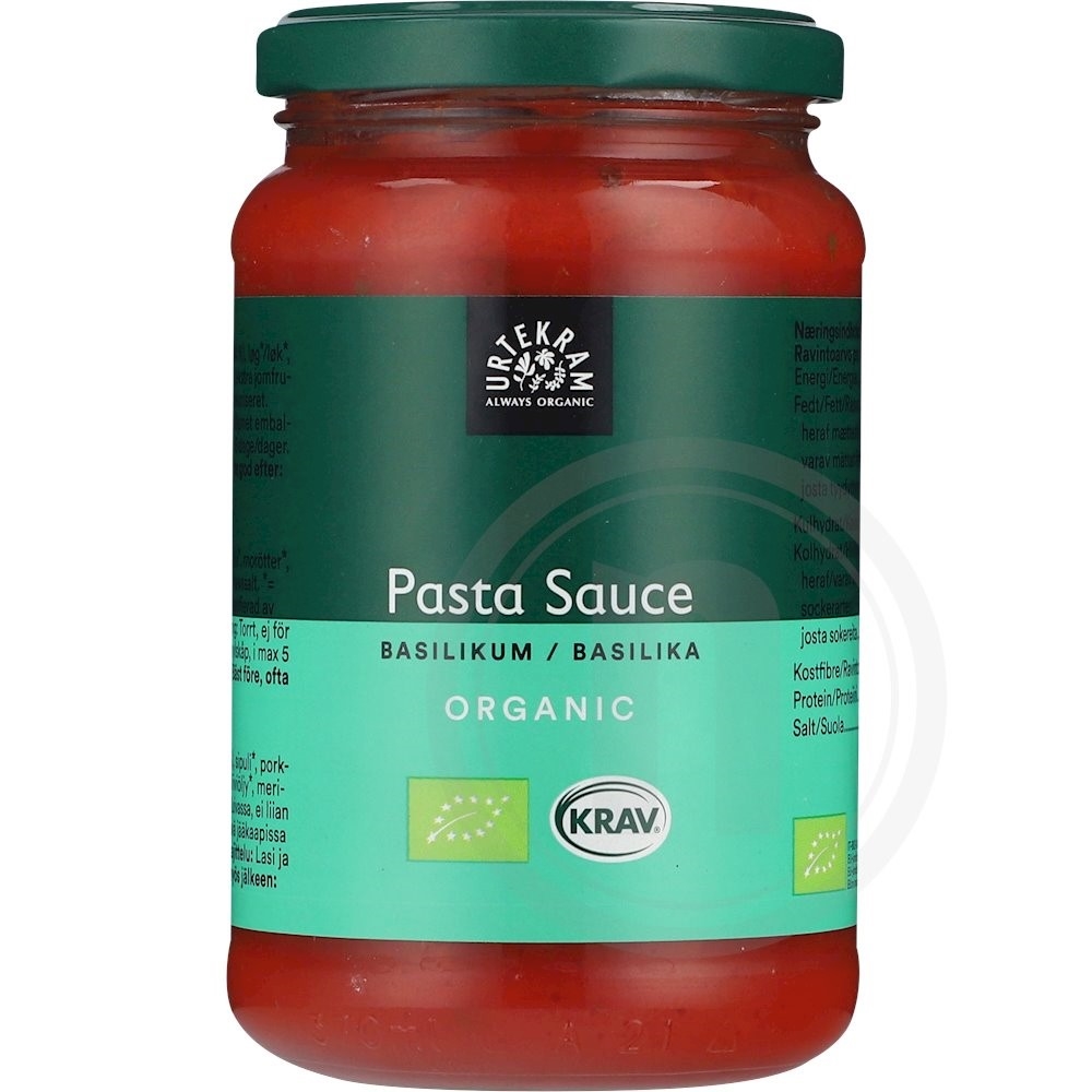 Pastasauce øko. fra Urtekram – Leveret med 