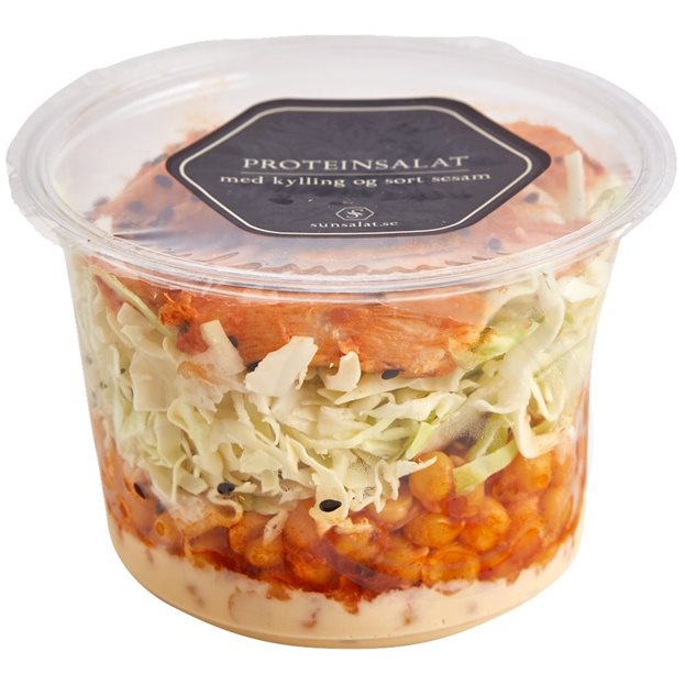 Proteinsalat M Kylling Fra Sun Salat Kob Online Hos Nemlig Com