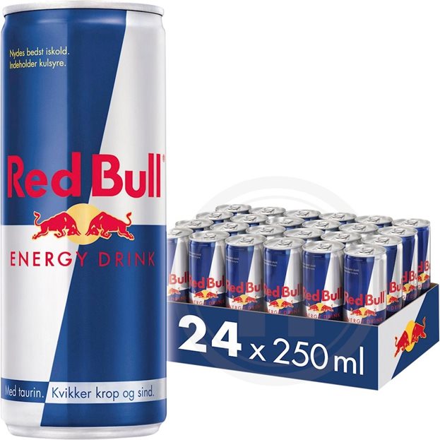 Red Bull Energy (dåse) Red Bull Leveret med
