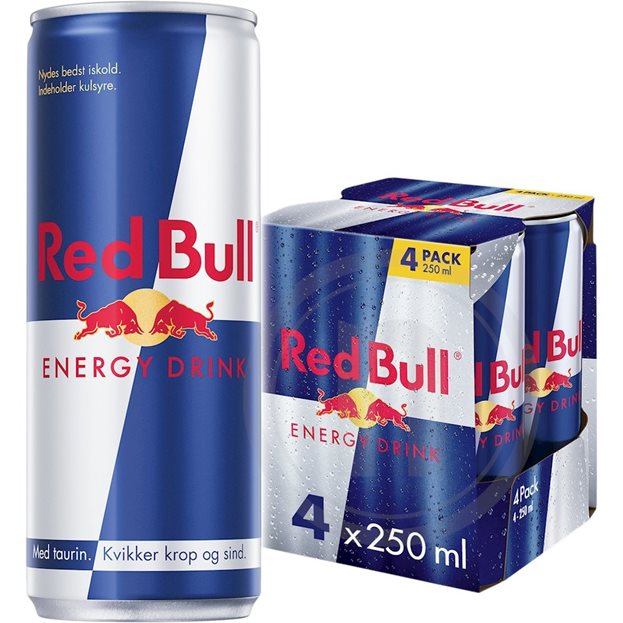 Fantastiske Alle protein Red Bull Energy Drink (dåse) fra Red Bull – Leveret med nemlig.com