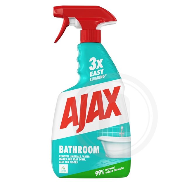 Bank Lære Regnjakke Rengøringsspray t. badeværelse fra Ajax – køb online hos nemlig.com