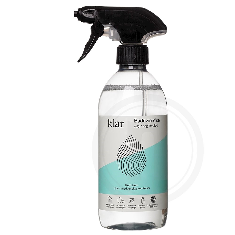 Rengøringsspray t. badeværelse fra Klar – online hos nemlig.com