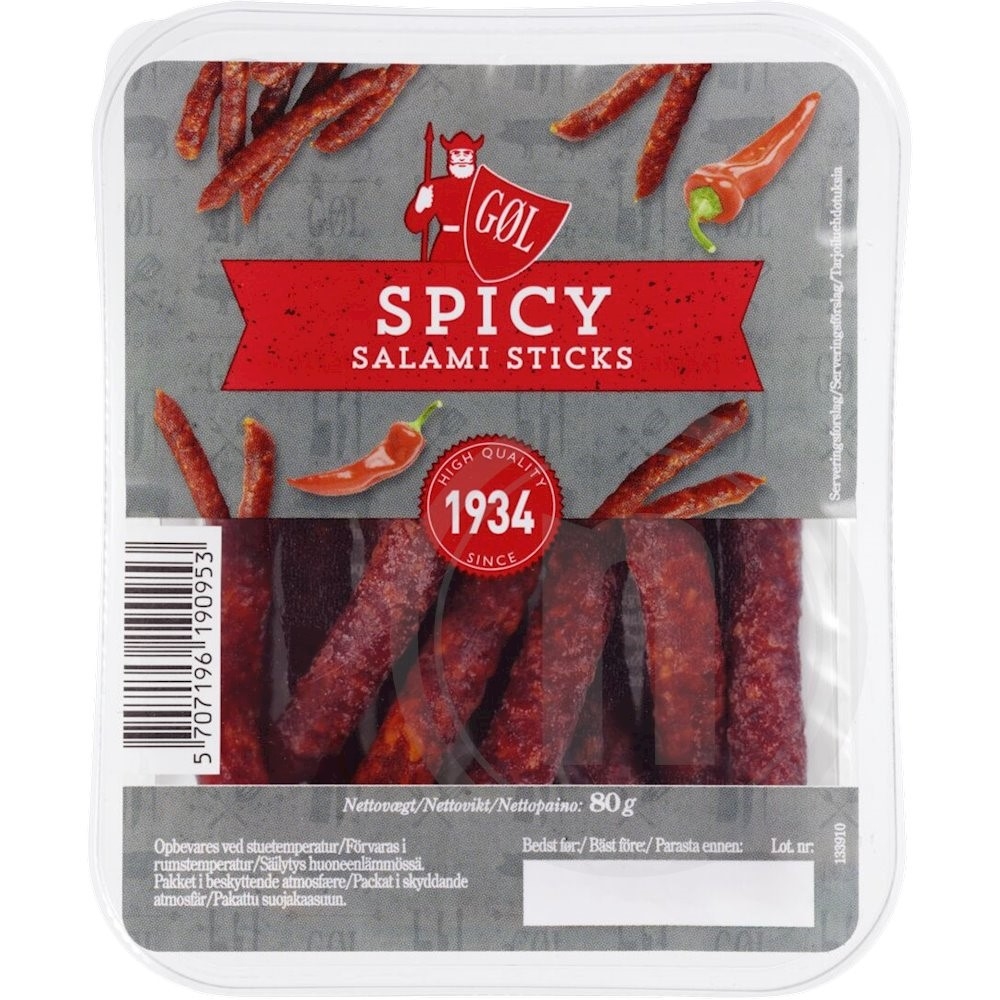 Salami snack (spicy) fra Gøl køb online hos
