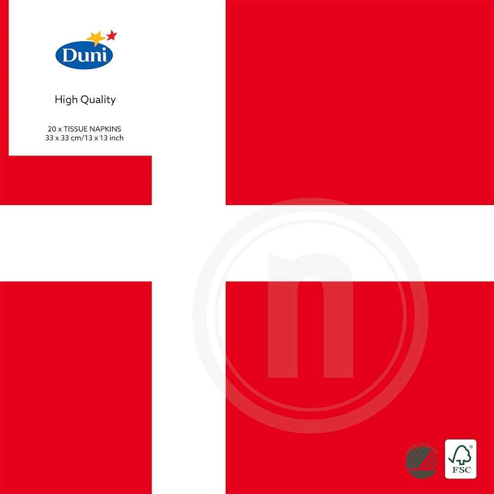 Flag Rød Hvid Rød Vandret