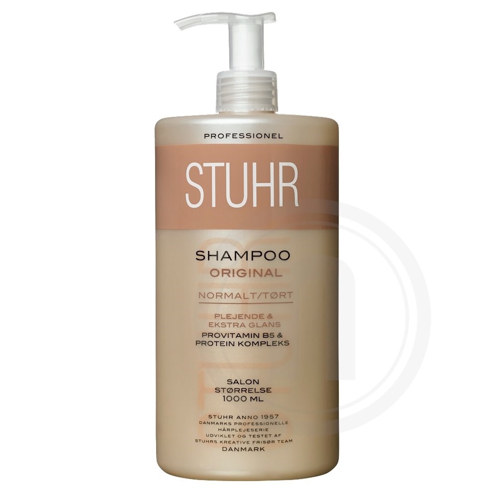 Shampoo (normalt tørt hår) fra Stuhr – med