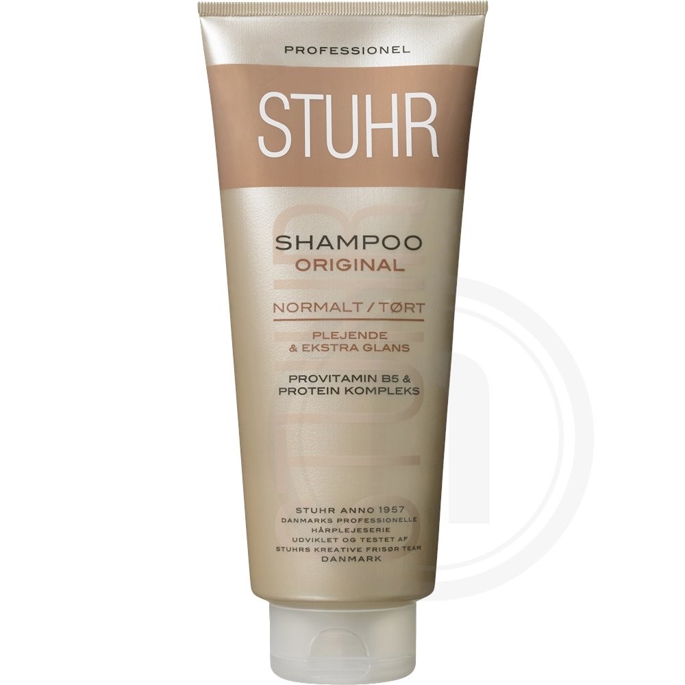 Shampoo (normalt tørt hår) fra Stuhr – med