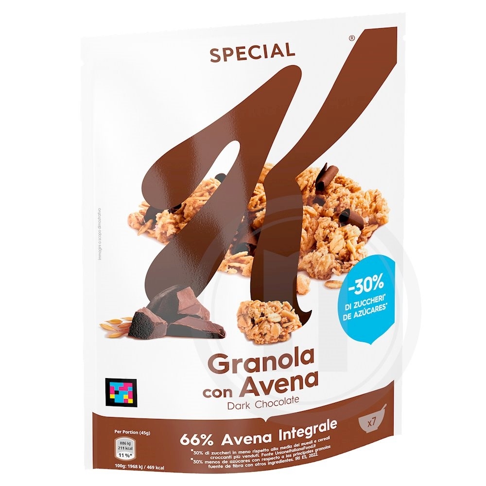 Speciel K granola chokolade fra Kellogg's Leveret med