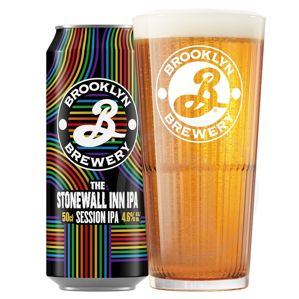 Stonewall Inn IPA (dåse) fra Brooklyn Brewery Leveret med