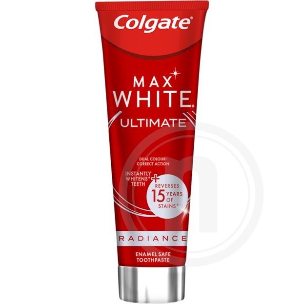 Tandpasta max white ultimate fra Colgate med nemlig.com