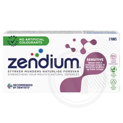 Tandpasta sensitive whitener Zendium – Leveret med nemlig.com