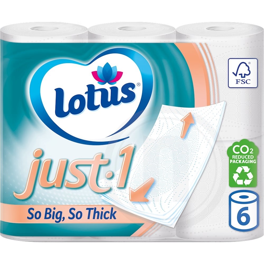Fortære slot sammensværgelse Toiletpapir fra Lotus – Leveret med nemlig.com