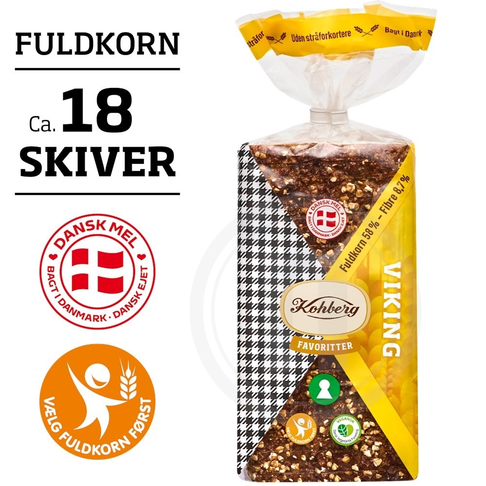 Viking rugbrød fra Kohberg – køb online hos nemlig.com