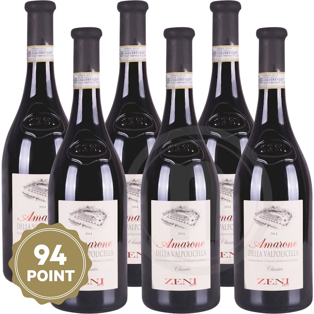 Zeni Amarone Classico 94p – Leveret med nemlig.com